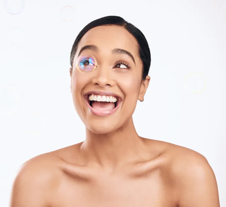 Smiling woman
