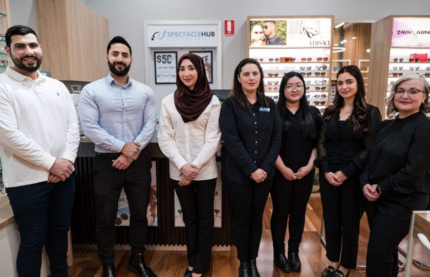 Spectacle Hub Caroline Springs team and practice